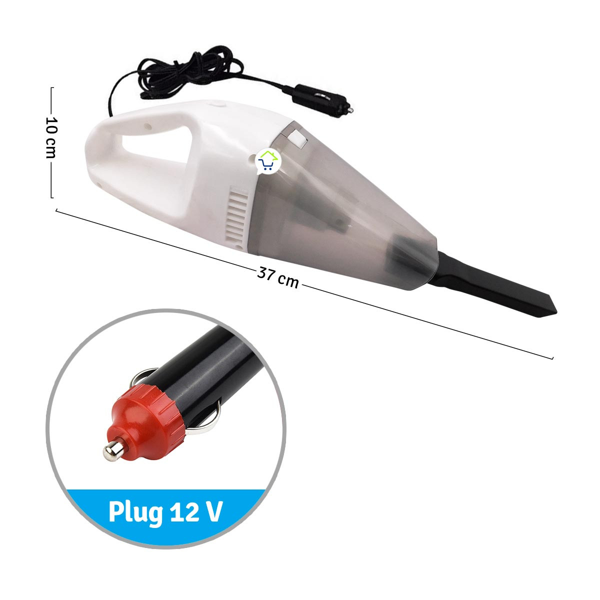 Miniatura 4 de Aspiradora De Mano Para Carro ASP01